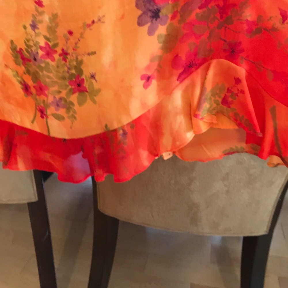 Elegant chiffon dress - Picture 7 of 8